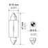 6451 by HELLA - HELLA 6451 Standard Series Incandescent Miniature Light Bulb, 10 pcs