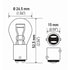 7225TB by HELLA - HELLA 7225TB Standard Series Incandescent Miniature Light Bulb, Twin Pack