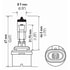 880 YL by HELLA - HELLA 880 YL Design Series Halogen Light Bulb