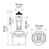 893 by HELLA - HELLA 893 Standard Series Halogen Light Bulb