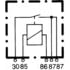 933791081 by HELLA - Wiring Relay