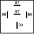 933791081 by HELLA - Wiring Relay