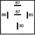 933791061 by HELLA - Wiring Relay