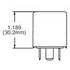 949149007 by HELLA - Micro Plug Relay