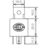 965400031 by HELLA - Micro Plug Relay