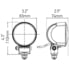 996476011 by HELLA - Work Lamp WA 0GR MD12-24 LT M70.4 1G0