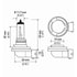 H11 24V by HELLA - HELLA H11 24V Standard Series Halogen Light Bulb