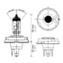 H4 P45TSB by HELLA - BULB H4 12V 60/55W P45t SB           8GJ