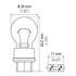 3157LL by HELLA - HELLA 3157LL Long Life Series Incandescent Miniature Light Bulb, 10 pcs