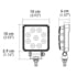 357103002 by HELLA - Worklight Value fit 4SQ 1.0 LED MV CR BP