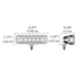 357203001 by HELLA - HVF Mini Light Bar 6LED Off Road FLOD MV