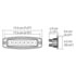 357203031 by HELLA - HVF Mini Light Bar 6LED FLSH Off Road FLD MV