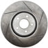 126.20016SR by STOPTECH - StopTech Sport Slotted Brake Rotor; Front Right