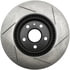 126.62140SR by STOPTECH - StopTech Sport Slotted Brake Rotor; Front Right