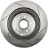 126.62147SR by STOPTECH - StopTech Sport Slotted Brake Rotor; Rear Right