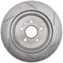 126.62153SR by STOPTECH - StopTech Sport Slotted Brake Rotor; Rear Right