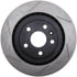 126.62153SR by STOPTECH - StopTech Sport Slotted Brake Rotor; Rear Right