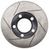 126.63049SR by STOPTECH - StopTech Sport Slotted Brake Rotor; Front Right