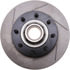 126.65124SR by STOPTECH - Sport Slotted Brake Rotor, Front Right