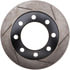 126.67024SL by STOPTECH - StopTech Sport Slotted Brake Rotor; Front Left