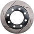 126.67024SR by STOPTECH - StopTech Sport Slotted Brake Rotor; Front Right