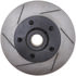 126.67055SR by STOPTECH - Sport Slotted Brake Rotor, Front Right