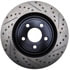 127.20032L by STOPTECH - StopTech Sport Drilled & Slotted Brake Rotor; Rear Left