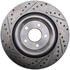 127.20032L by STOPTECH - StopTech Sport Drilled & Slotted Brake Rotor; Rear Left