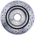127.22024L by STOPTECH - StopTech Sport Drilled & Slotted Brake Rotor; Rear Left