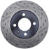 127.33023L by STOPTECH - StopTech Sport Drilled & Slotted Brake Rotor; Front Left