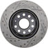 127.33132L by STOPTECH - StopTech Sport Drilled & Slotted Brake Rotor; Front Left