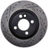 127.34099R by STOPTECH - StopTech Sport Drilled & Slotted Brake Rotor; Front Right