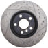 127.34166R by STOPTECH - StopTech Sport Drilled & Slotted Brake Rotor; Front Right