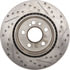 127.35024R by STOPTECH - StopTech Sport Drilled & Slotted Brake Rotor; Rear Right