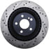 127.35039L by STOPTECH - StopTech Sport Drilled & Slotted Brake Rotor; Rear Left