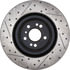 127.35138L by STOPTECH - StopTech Sport Drilled & Slotted Brake Rotor; Front Left