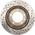 127.37007R by STOPTECH - StopTech Sport Drilled & Slotted Brake Rotor; Rear Right
