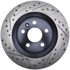 127.39049R by STOPTECH - StopTech Sport Drilled & Slotted Brake Rotor; Rear Right