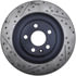 127.39053R by STOPTECH - StopTech Sport Drilled & Slotted Brake Rotor; Rear Right