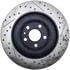 127.39053R by STOPTECH - StopTech Sport Drilled & Slotted Brake Rotor; Rear Right