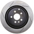 126.22018SL by STOPTECH - StopTech Sport Slotted Brake Rotor; Rear Left