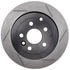 126.22018SL by STOPTECH - StopTech Sport Slotted Brake Rotor; Rear Left