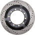 128.65115L by STOPTECH - StopTech Sport Cross Drilled Brake Rotor; Left