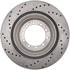128.65115L by STOPTECH - StopTech Sport Cross Drilled Brake Rotor; Left