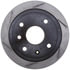 126.49010SR by STOPTECH - StopTech Sport Slotted Brake Rotor; Rear Right