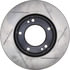 126.50019SR by STOPTECH - StopTech Sport Slotted Brake Rotor; Front Right