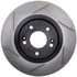 126.50034SR by STOPTECH - StopTech Sport Slotted Brake Rotor; Front Right