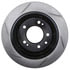 126.51033SL by STOPTECH - StopTech Sport Slotted Brake Rotor; Rear Left