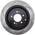 126.51051SL by STOPTECH - StopTech Sport Slotted Brake Rotor; Rear Left