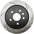 126.58007SL by STOPTECH - StopTech Sport Slotted Brake Rotor; Rear Left